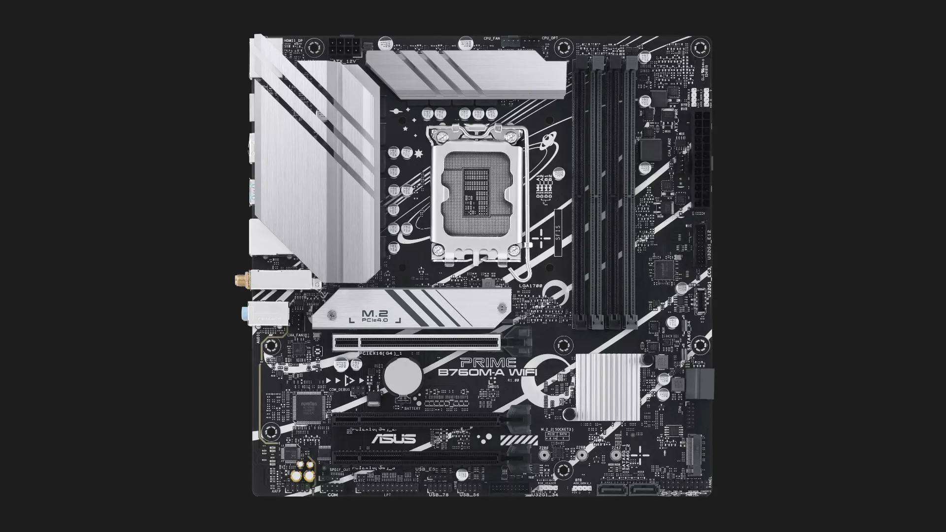 Материнська плата ASUS PRIME B760M-A WIFI (90MB1EL0-M1EAY0)