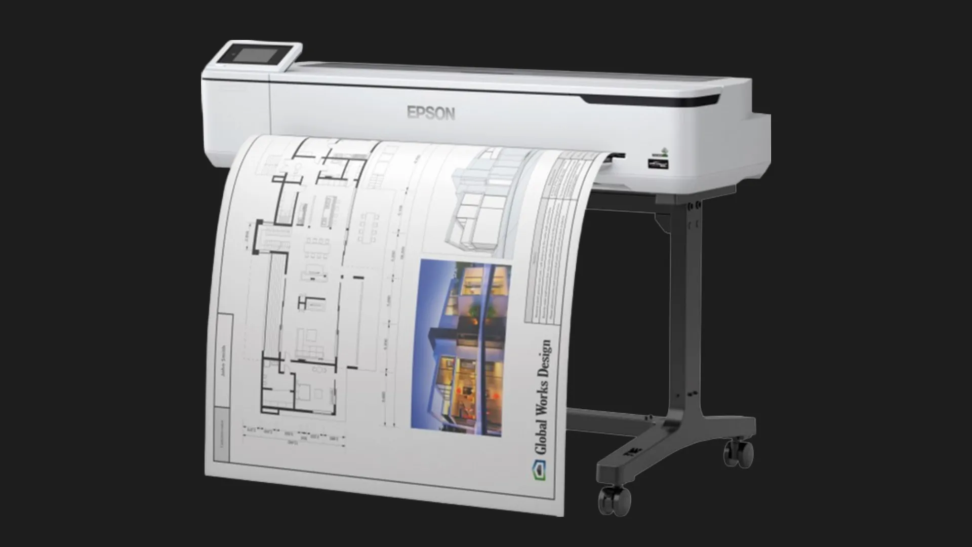Принтер струменевий Epson 36" SC-T5100 SURECOLOR + Stand (C11CF12301)