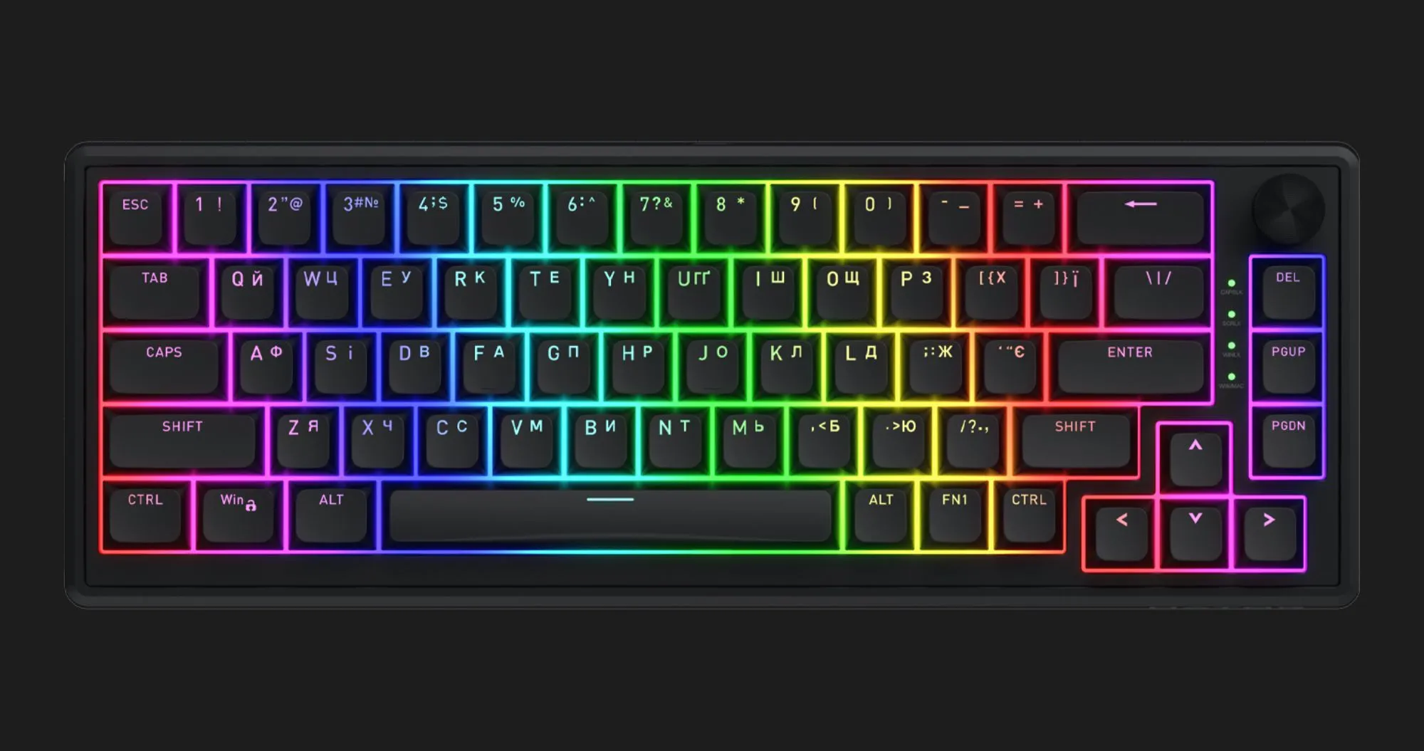 Клавиатура механическая HATOR Skyfall 65 (Black)