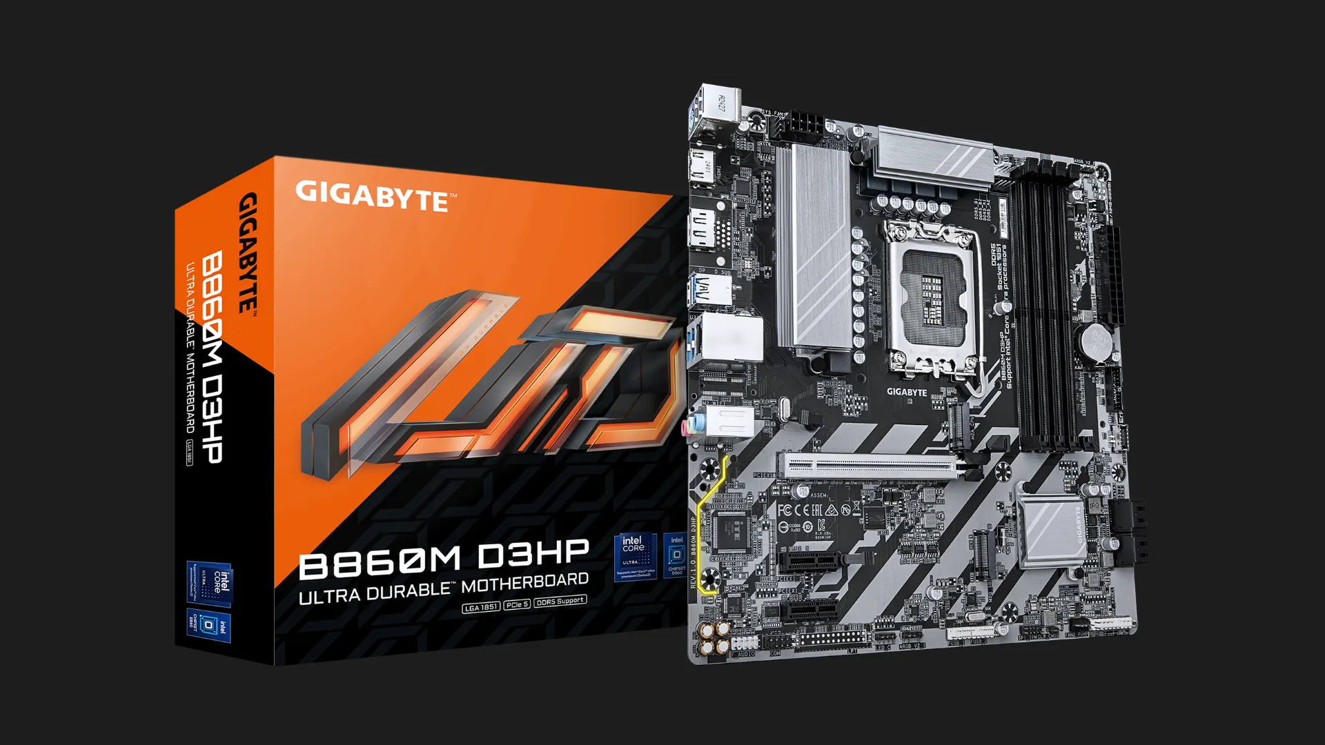 Материнская плата GIGABYTE B860M D3HP (B860M_D3HP)