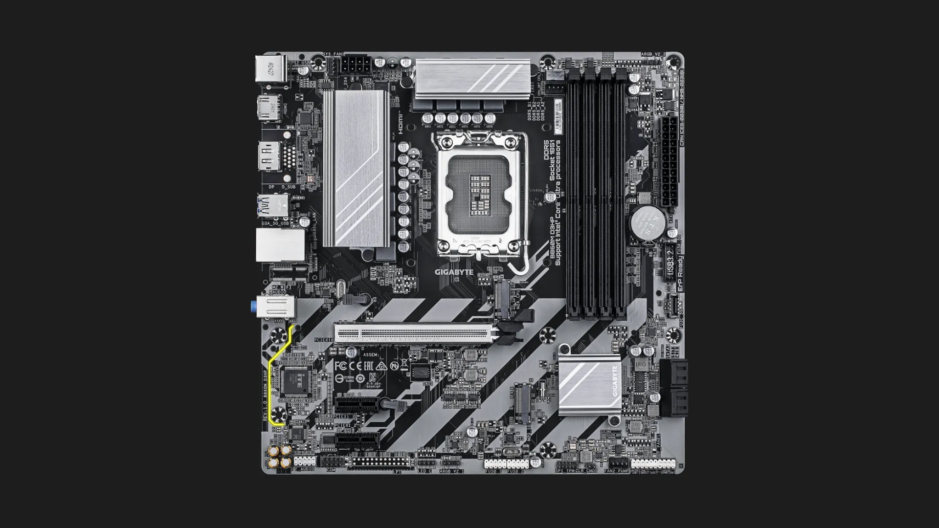 Материнская плата GIGABYTE B860M D3HP (B860M_D3HP)