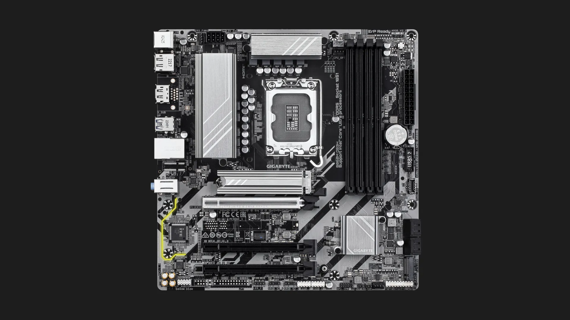 Материнська плата GIGABYTE B860M DS3H (B860M_DS3H)