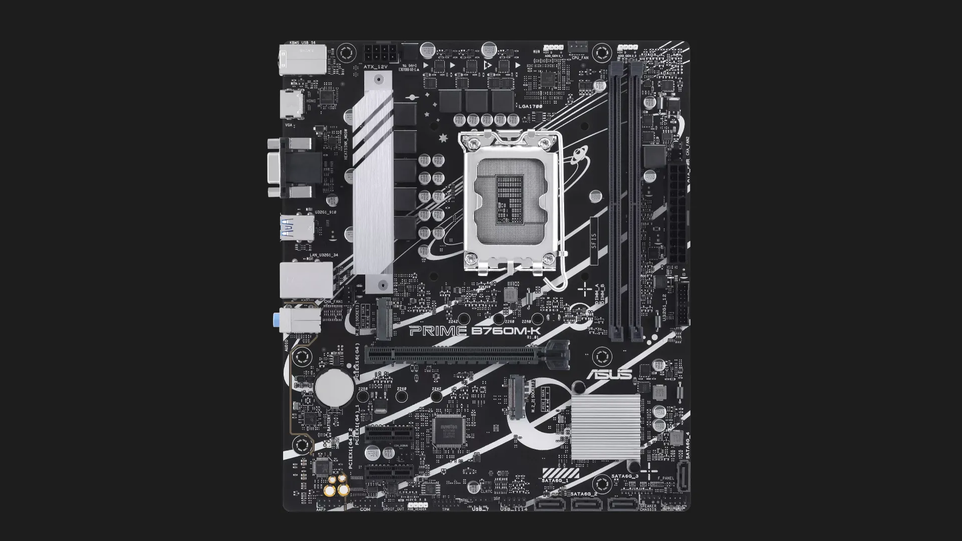 Материнська плата ASUS PRIME B760M-K (90MB1FI0-M1EAY0)