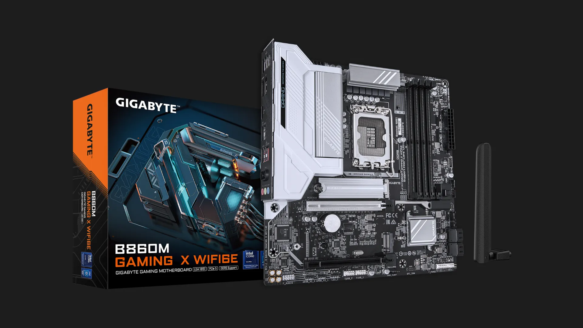 Материнская плата GIGABYTE B860M GAMING X WIFI6E (B860M_GAMING_X_WIFI6E)