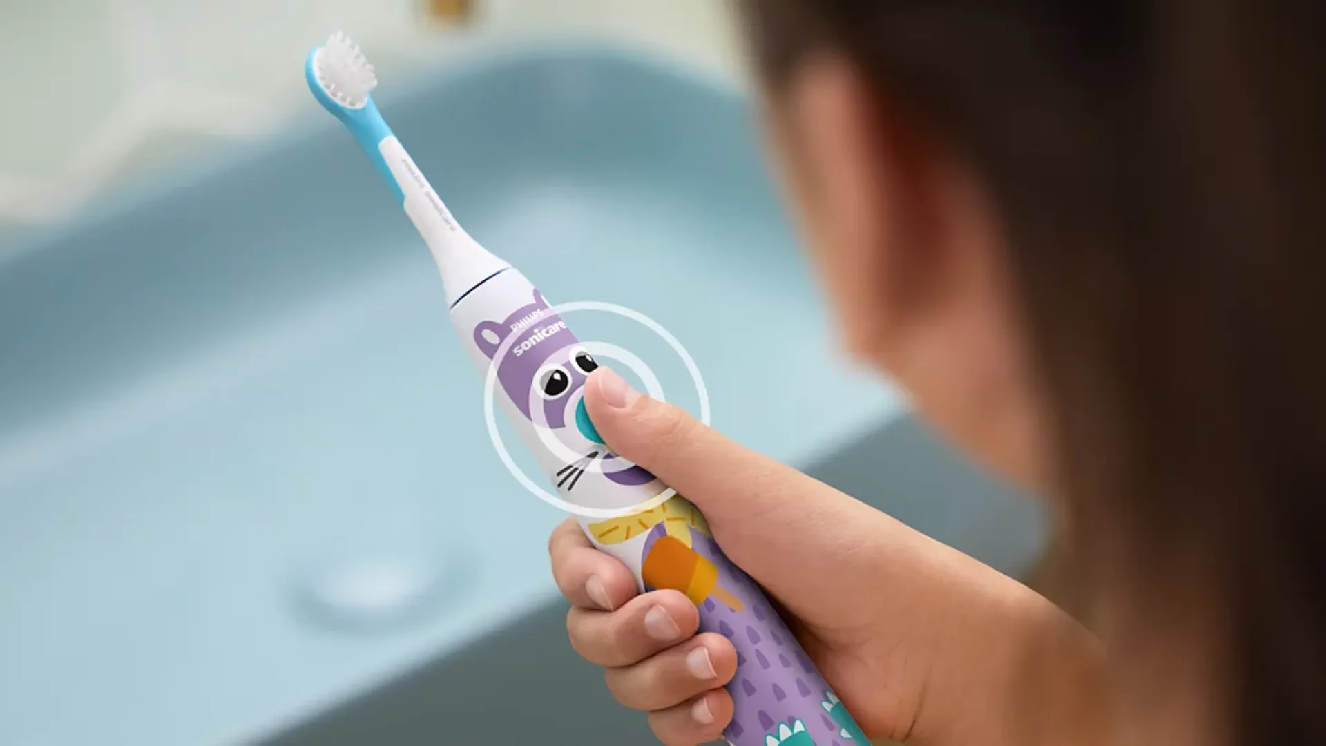 Зубна електрощітка Philips Sonicare For Kids (White)