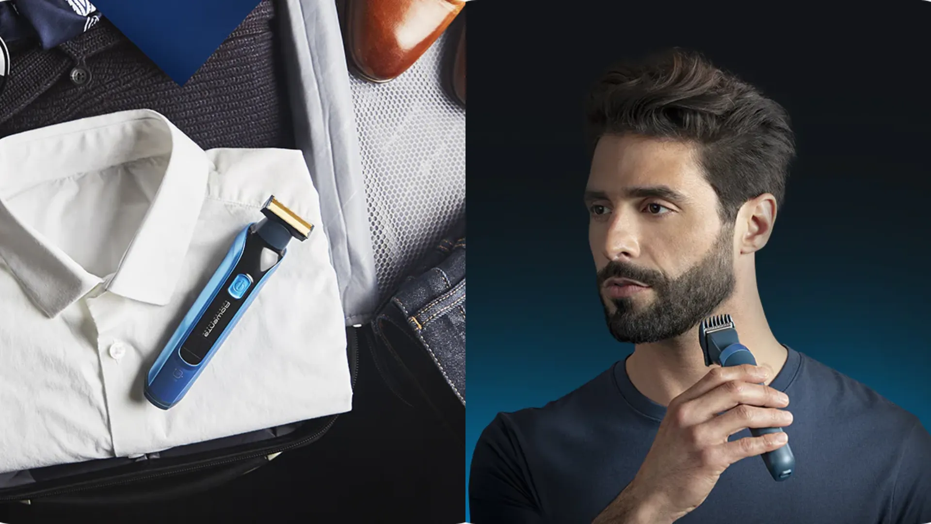 Тример Rowenta Forever Sharp Ultimate 12-в-1 (Black/Dark Blue)