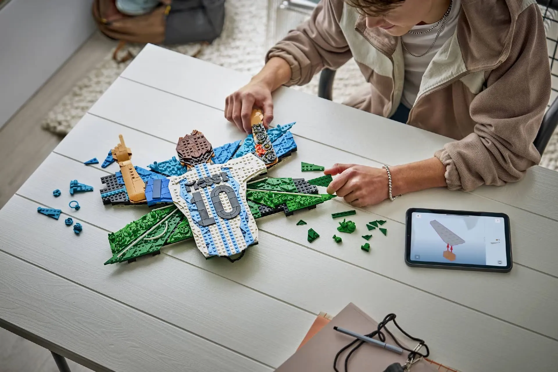 LEGO Lionel Messi Celebration