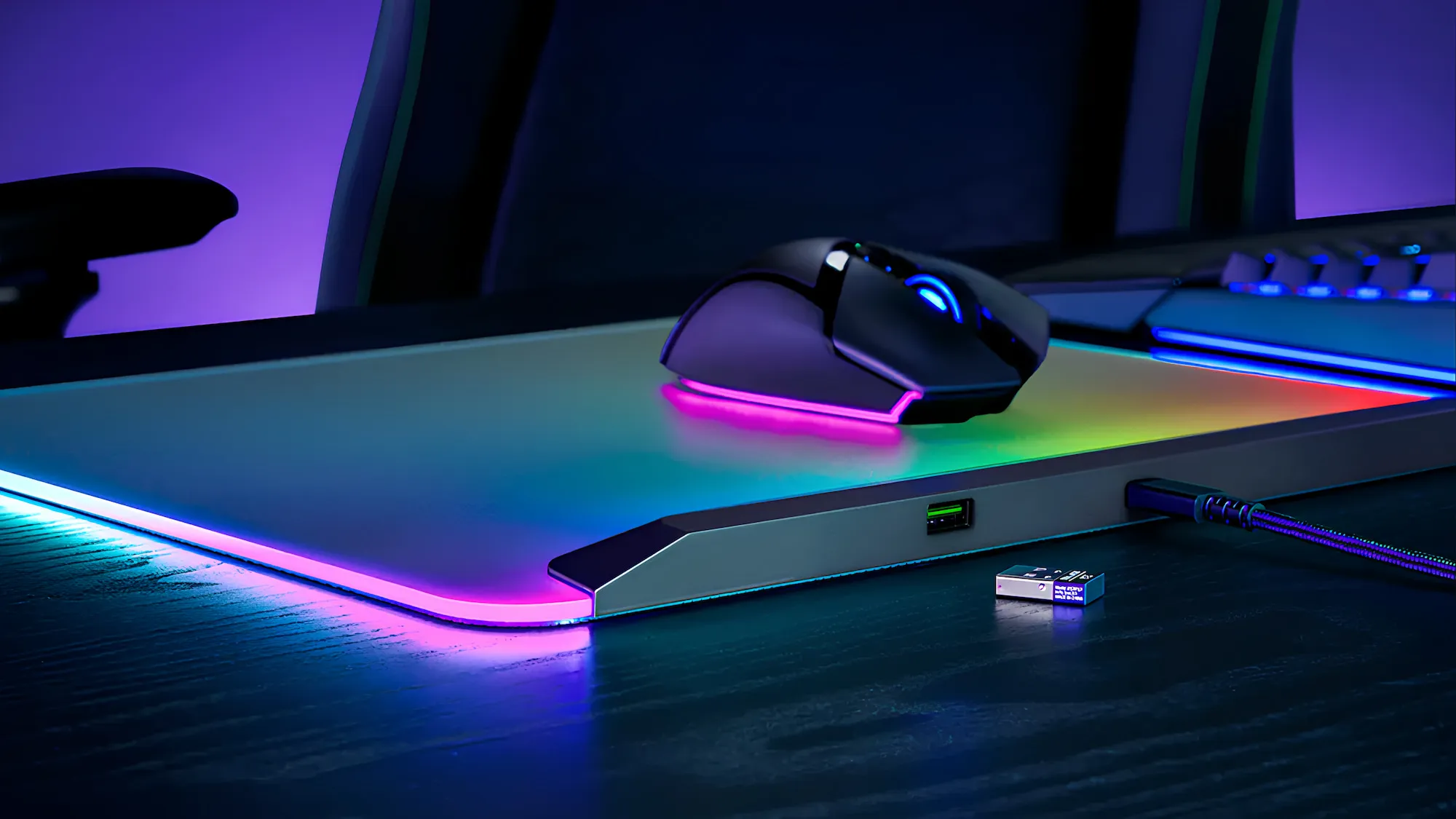 Коврик RAZER Firefly V2 Pro Phantom Edition (Green) (RZ02-04920300-R3M1) (UA)