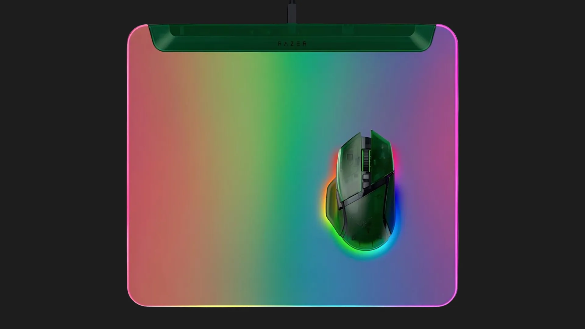 Коврик RAZER Firefly V2 Pro Phantom Edition (Green) (RZ02-04920300-R3M1) (UA)