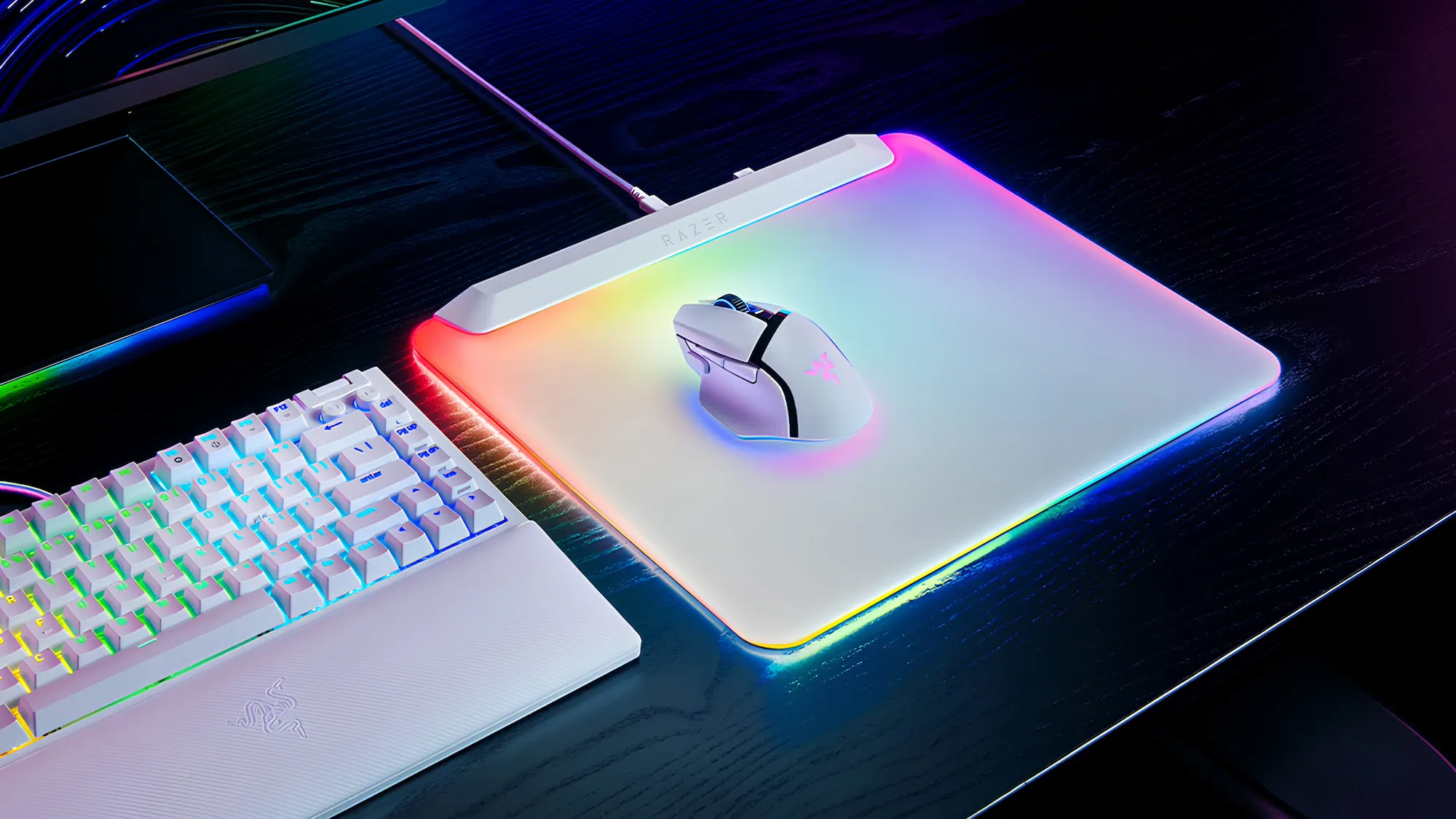 Коврик RAZER Firefly V2 Pro (White) (RZ02-04920200-R3M1) (UA)