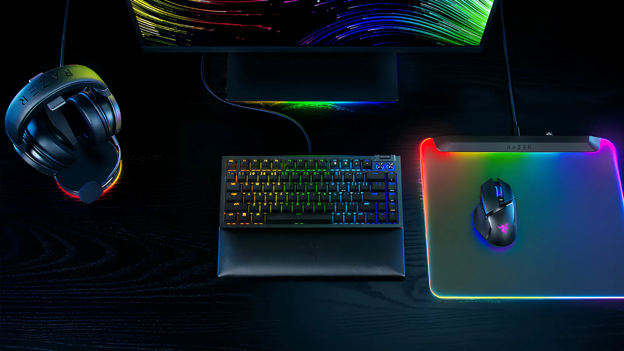 Коврик RAZER Firefly V2 Pro (White) (RZ02-04920200-R3M1) (UA)