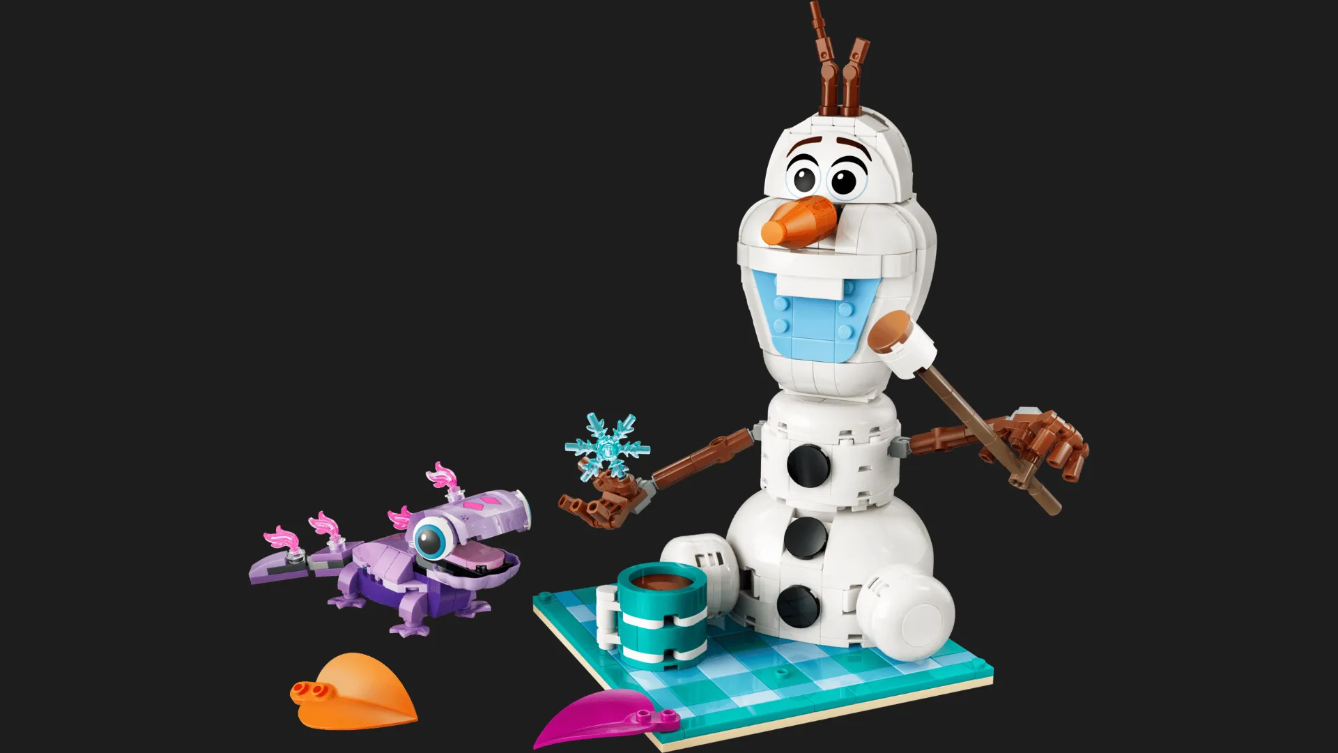 Конструктор LEGO Disney Веселощі на пікніку Олафа та Бруні (43287)
