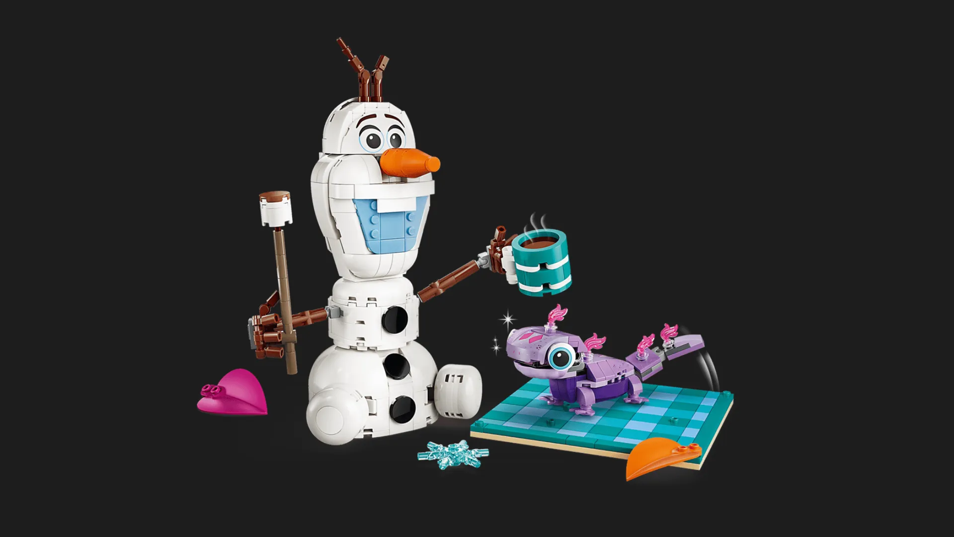 Конструктор LEGO Disney Веселощі на пікніку Олафа та Бруні (43287)