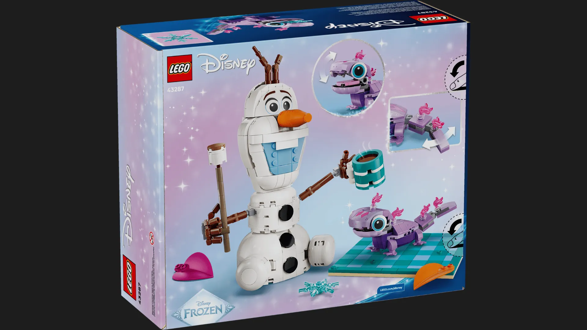 Конструктор LEGO Disney Веселощі на пікніку Олафа та Бруні (43287)
