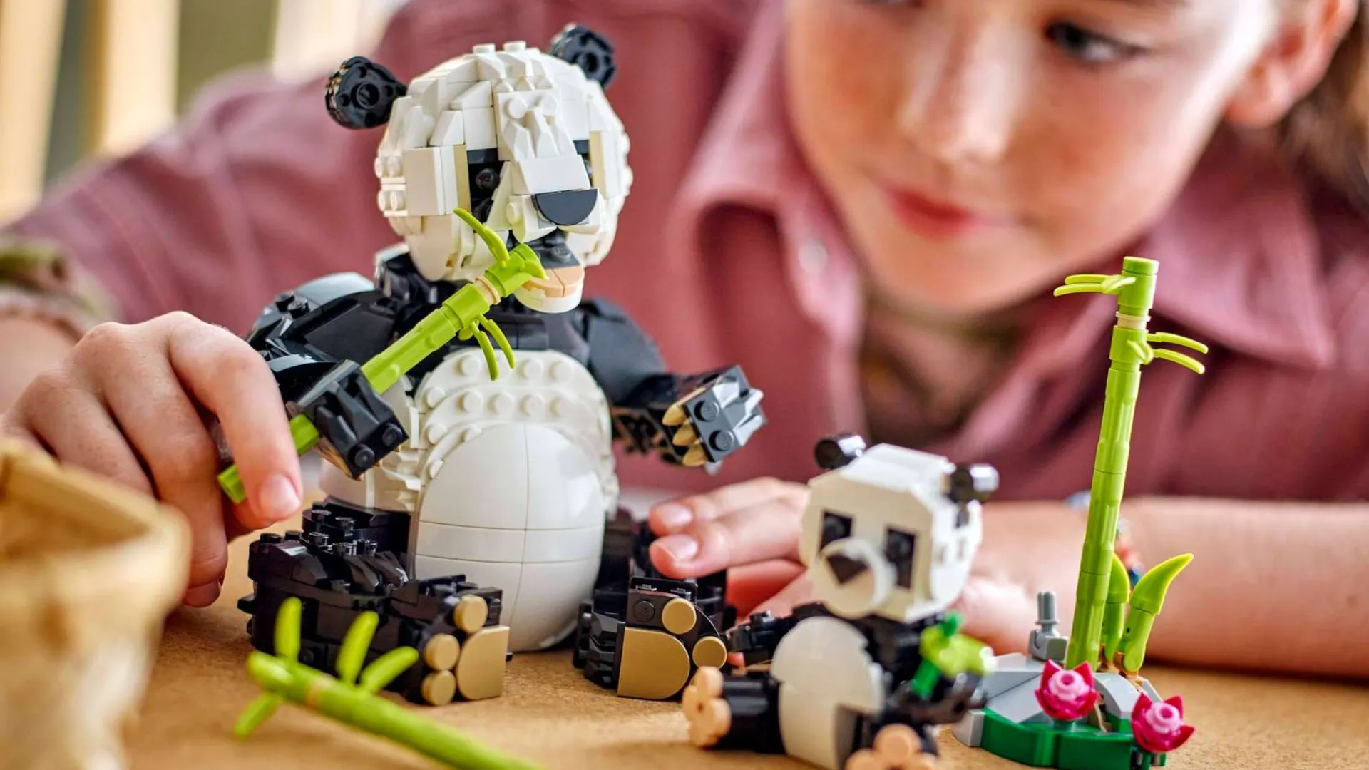 Конструктор LEGO Creator Дикие животные: панды (31165)