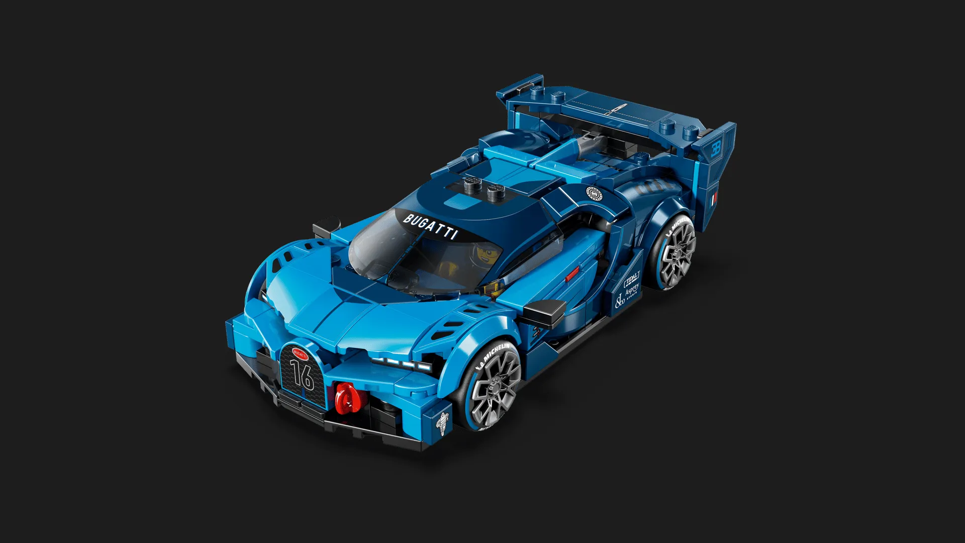 Конструктор LEGO Speed Champions Спортивний автомобіль Bugatti Vision Gran Turismo Hyper (77253)