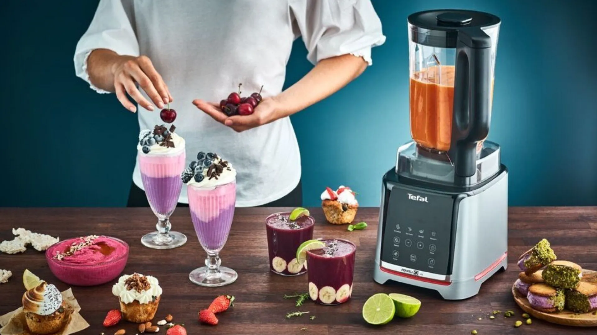 Блендер стационарный Tefal BL91HD31 (Black/Silver)