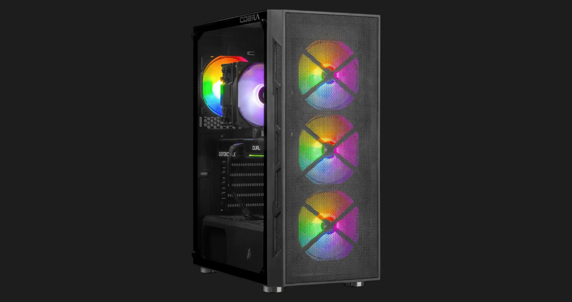 Комп'ютер COBRA Gaming (AMD Ryzen 5 9600X/32GB/1TB (SSD)/RTX 5060) (A96X.32.S1.56.21409W)