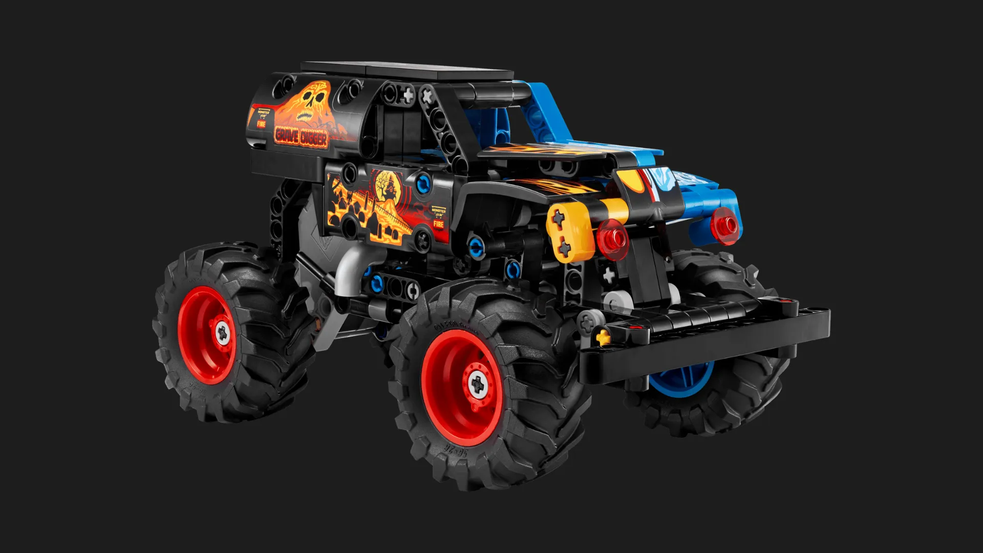 Конструктор LEGO Technic Monster Jam Grave Digger Вогонь і лід (42219)