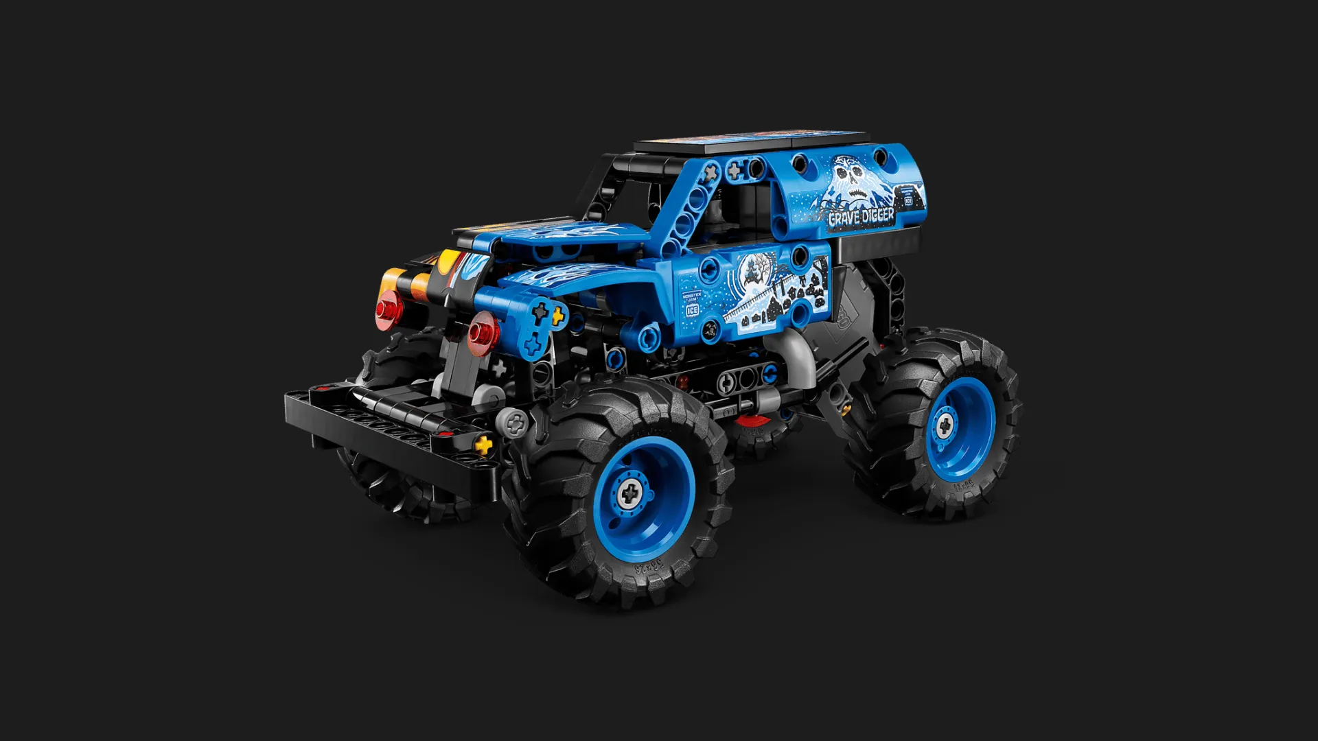Конструктор LEGO Technic Monster Jam Grave Digger Вогонь і лід (42219)