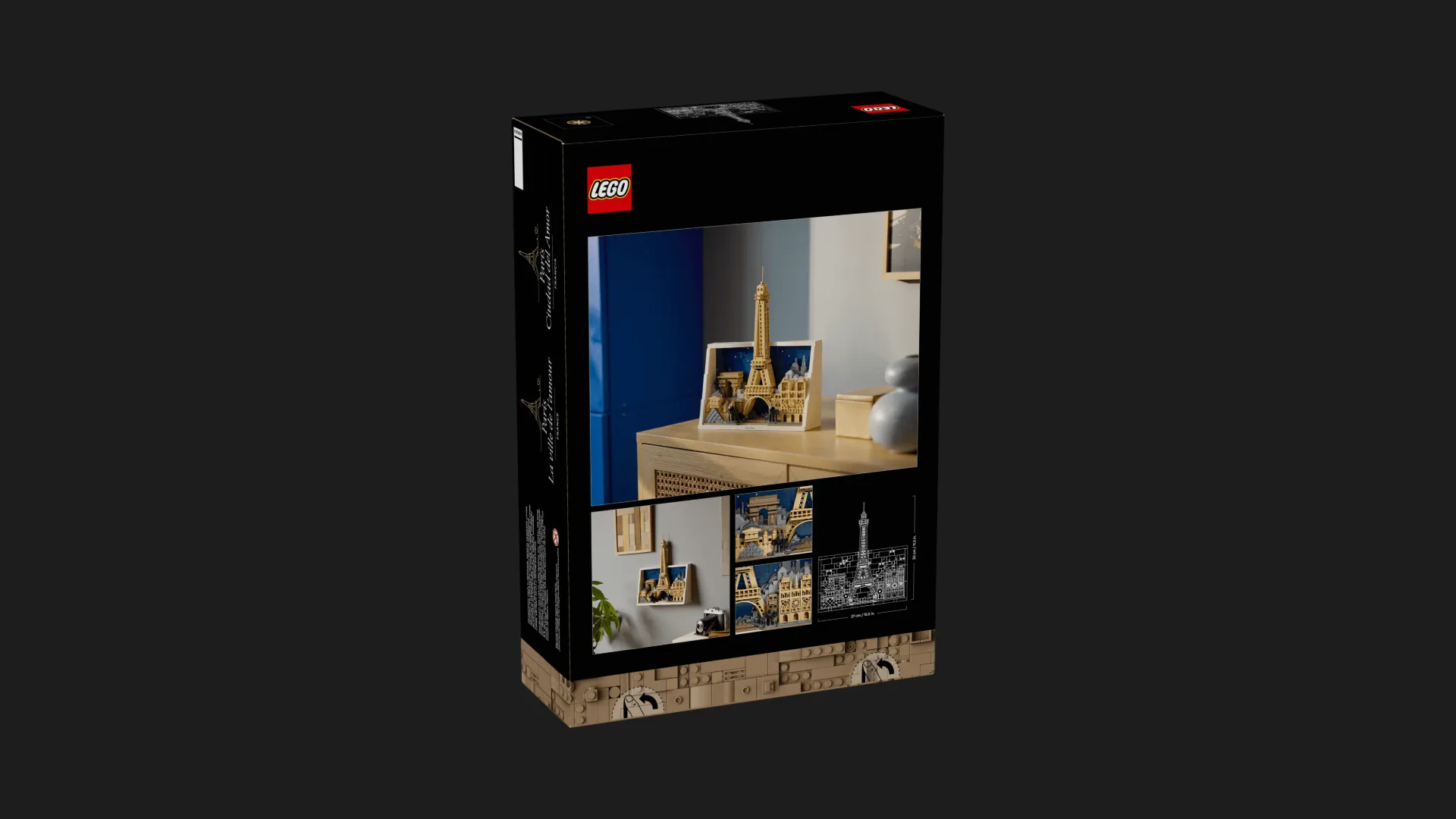 Конструктор LEGO Architecture​ Париж — город любви (21064)
