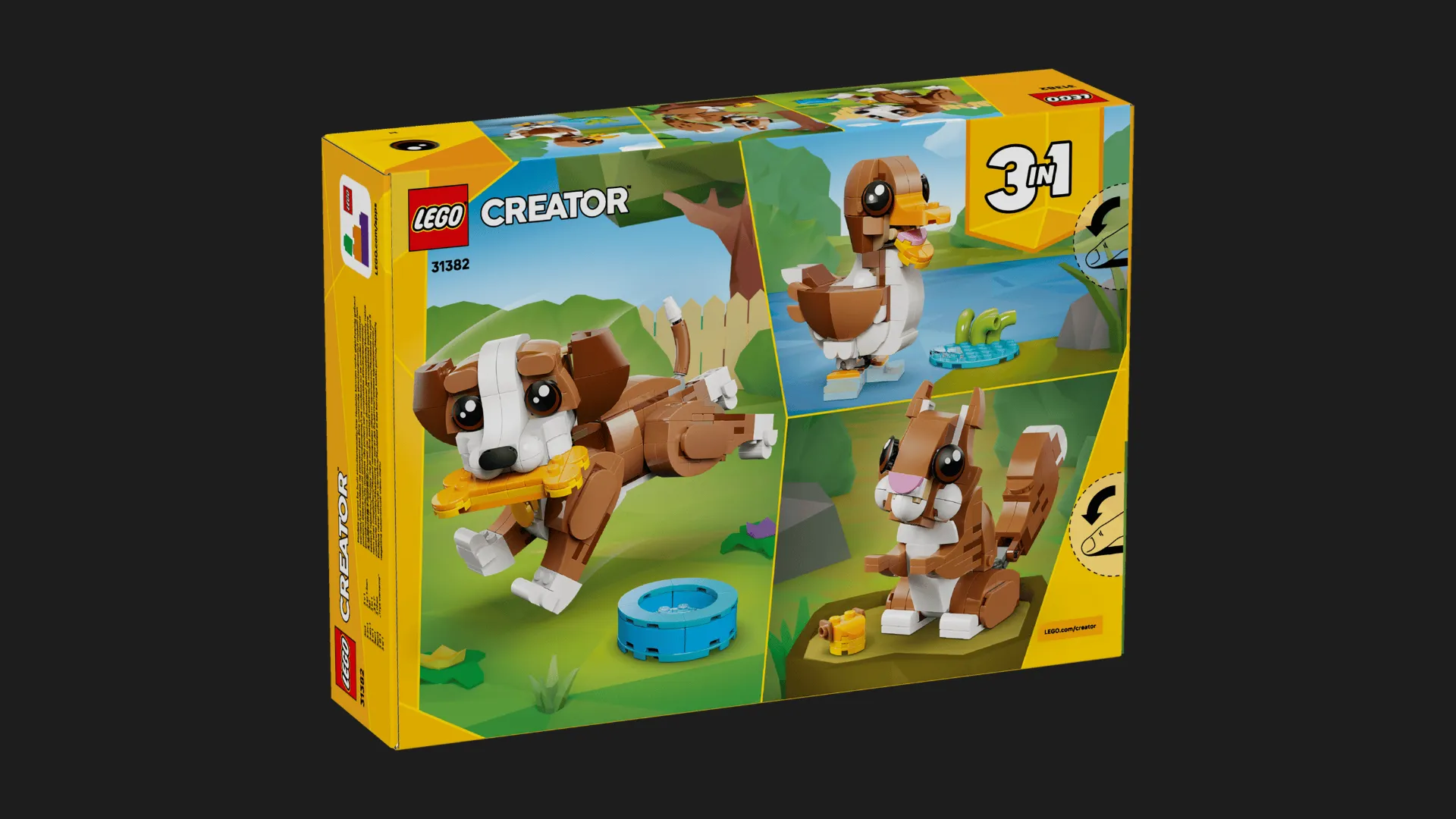 Конструктор LEGO Creator Волшебные животные: игривый щенок (31382)