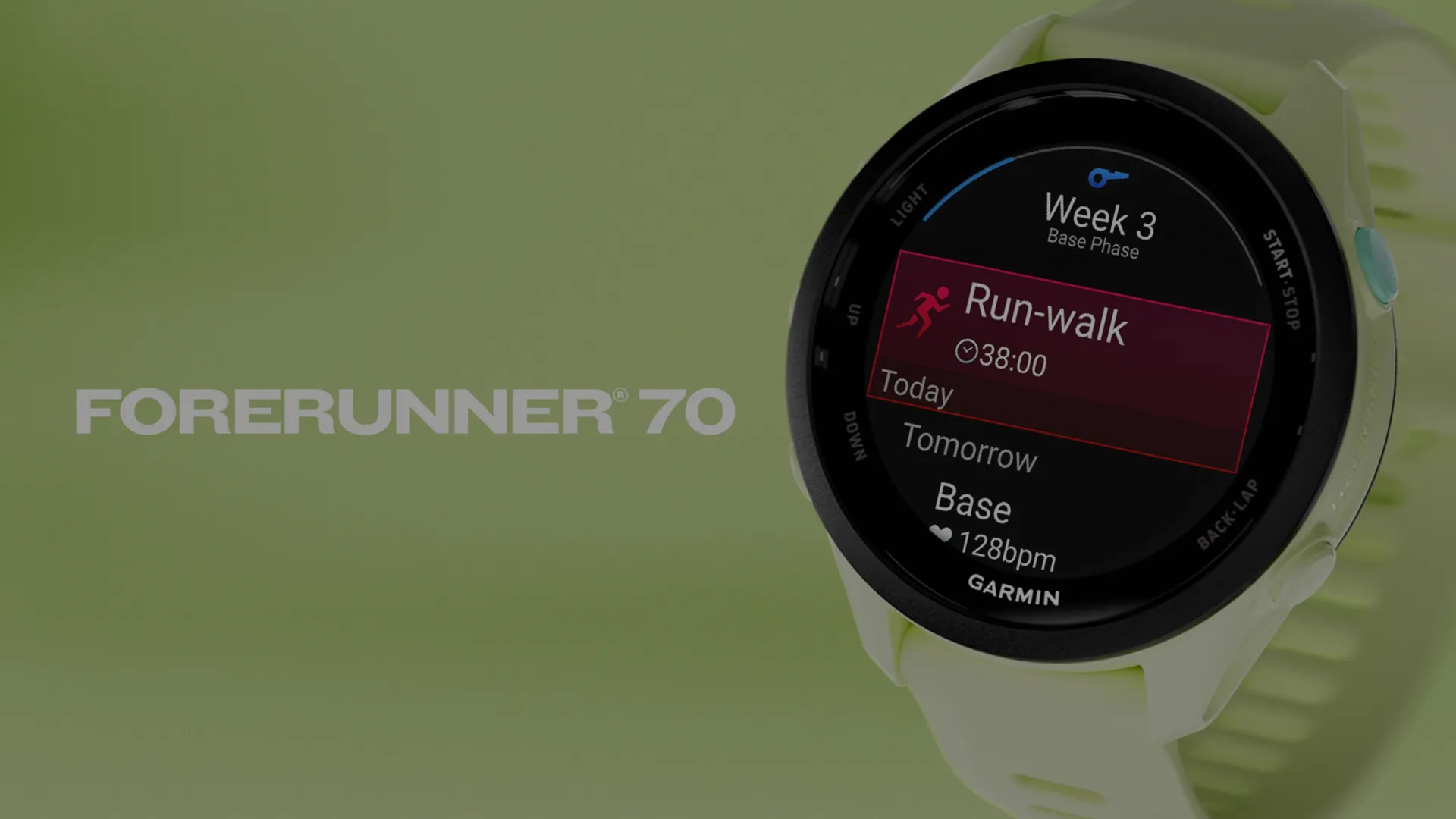Garmin Forerunner 70 42mm Soft Pink