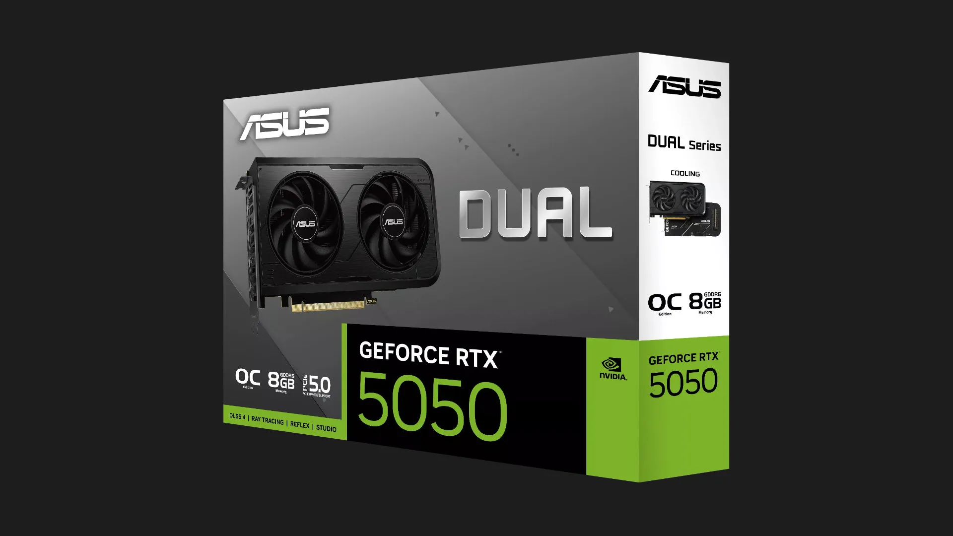 Видеокарта Asus Dual GeForce RTX 5050 OC 8GB (DUAL-RTX5050-O8G)