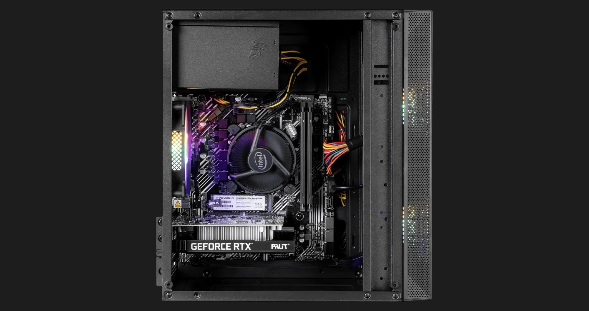 Комп'ютер COBRA Advanced (Intel Core i3-12100F/16GB/250GB (SSD)/RTX 3050) (I121F.16.H2S2.35.25074)