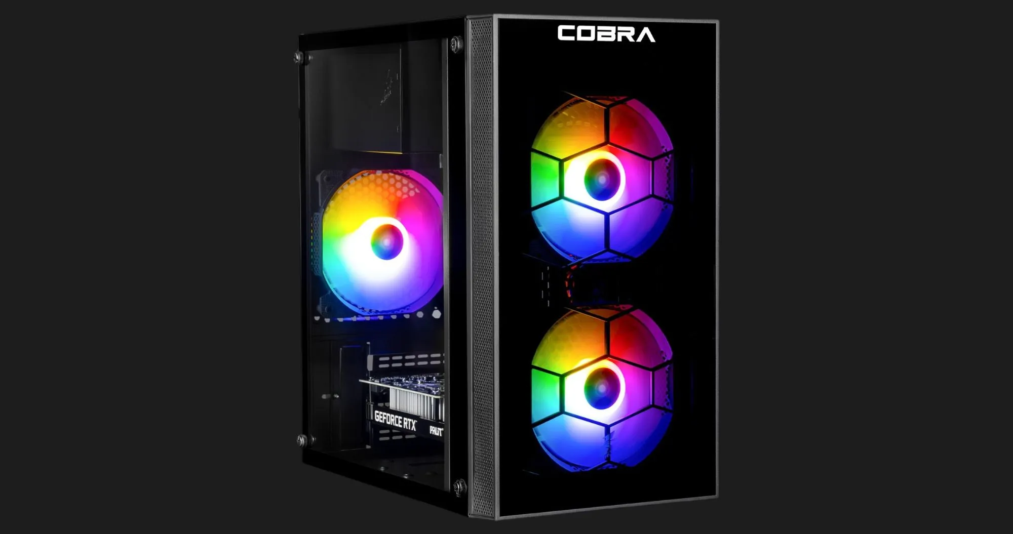Компьютер COBRA Advanced (Intel Core i3-12100F/16GB/1TB (SSD)/RTX 3050) (I121F.16.S1.35.25077)
