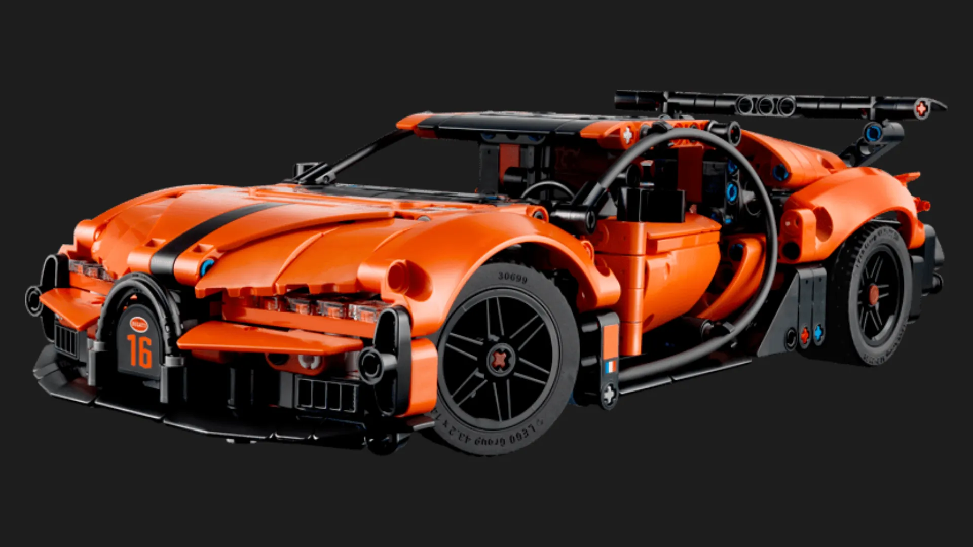 Конструктор LEGO Technic Гіперкар Bugatti Chiron Pur Sport (42222)