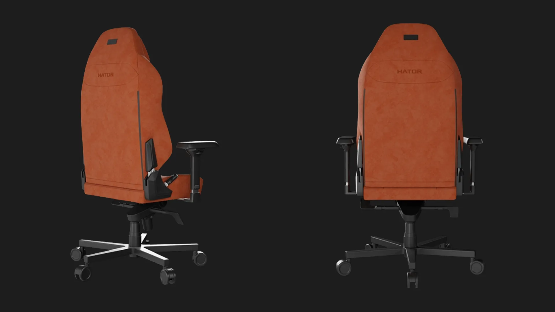 Крісло для геймерів HATOR Arc 3 L Velour (Orange) (HTC3449L) (UA)