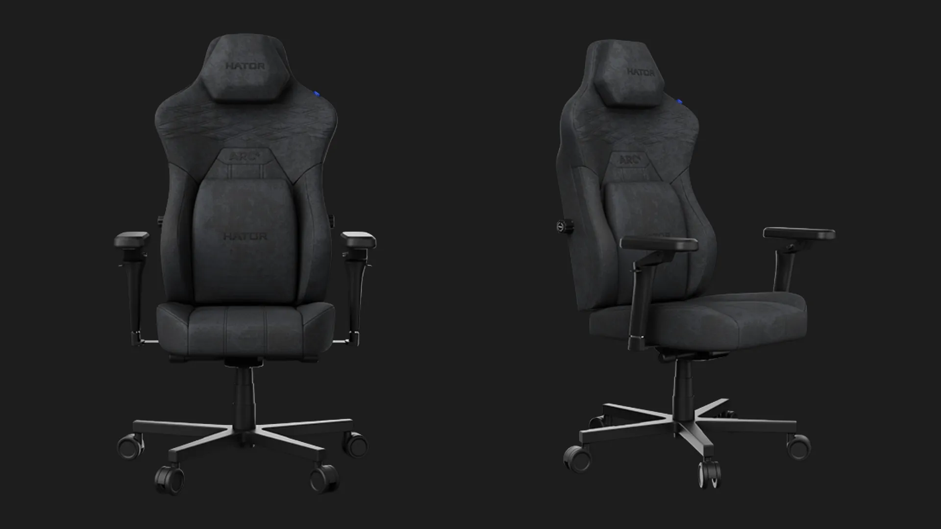 Кресло для геймеров HATOR Arc 4 XXL Velour (Black) (HTC4440XXL) (UA)