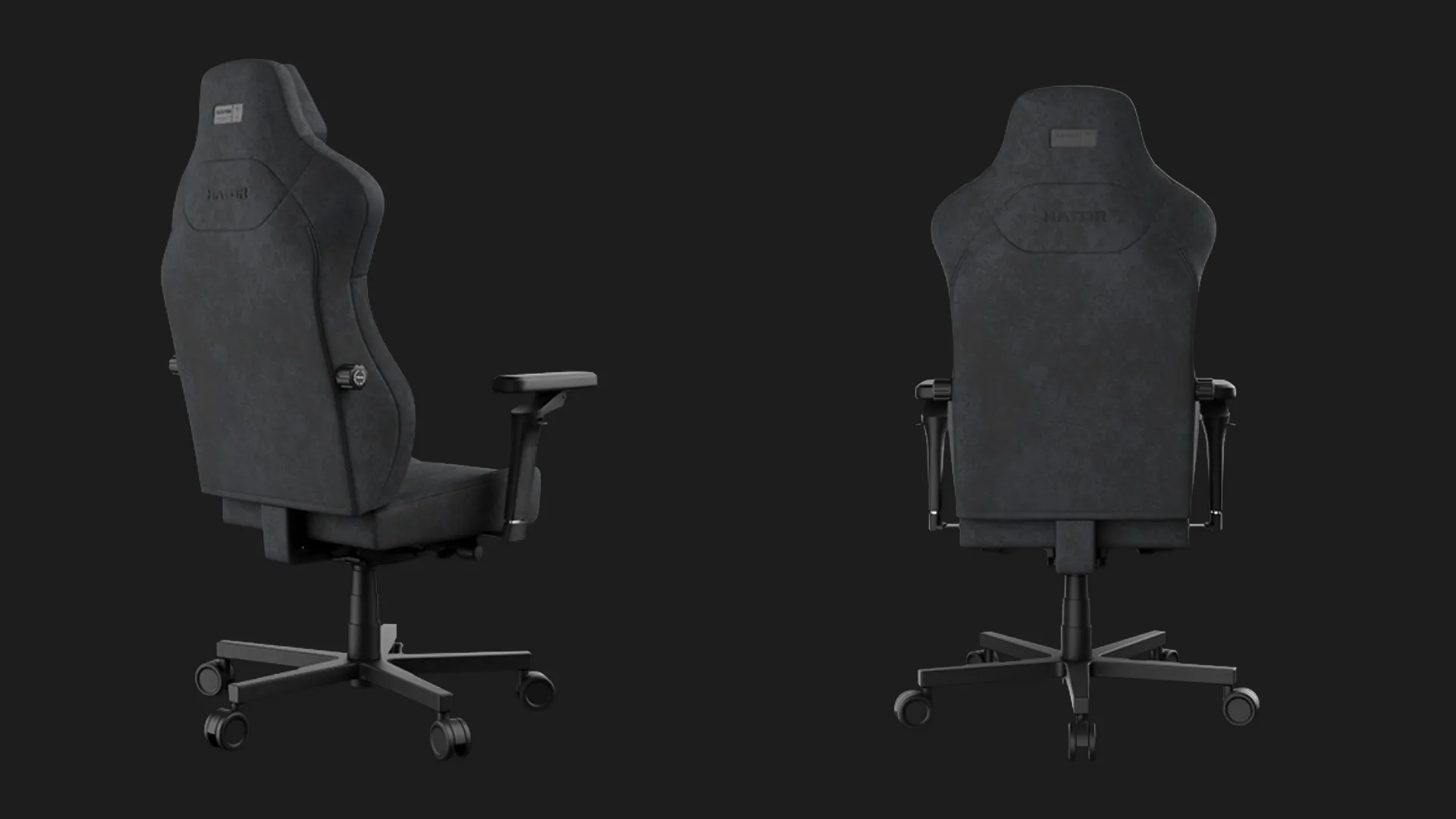 Кресло для геймеров HATOR Arc 4 XXL Velour (Black) (HTC4440XXL) (UA)
