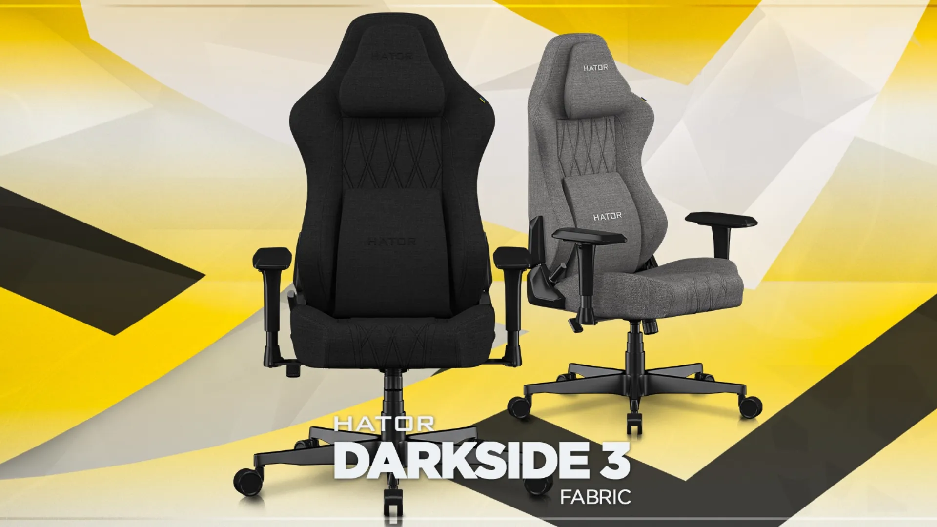 Крісло для геймерів HATOR Darkside 3M Fabric (Black) (HTC3010M) (UA)