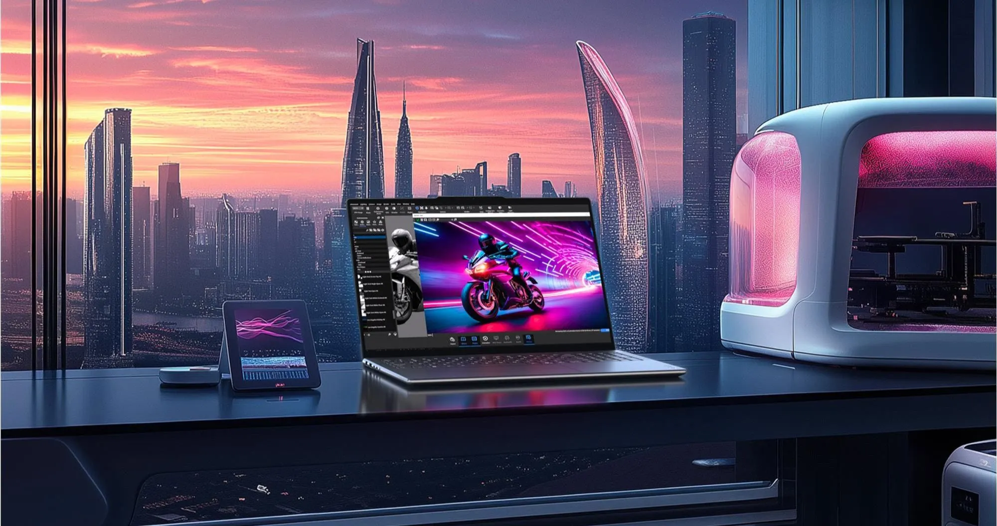 Ноутбук Lenovo Yoga Pro 9 16IAH10 16" (Intel Core Ultra 9/32GB/16TB (SSD)/RTX 5060) (83L00041US) (Standard)