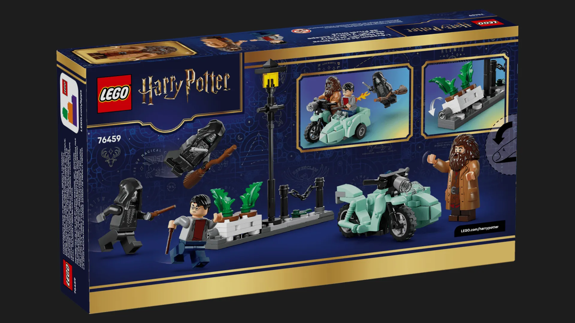 Конструктор LEGO Harry Potter  Хэгрид и Гарри: Побег с Тисовой улицы  (76459)