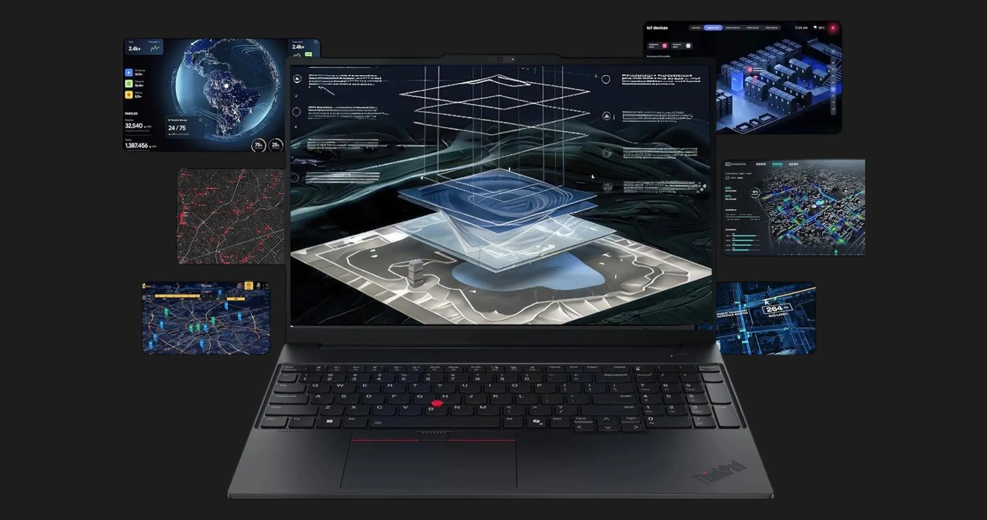 Ноутбук Lenovo ThinkPad E16 Gen 3 16" (Intel Core 7/16GB/1TB (SSD)/Iris Xe) (21TF0031FUS) (Standard)