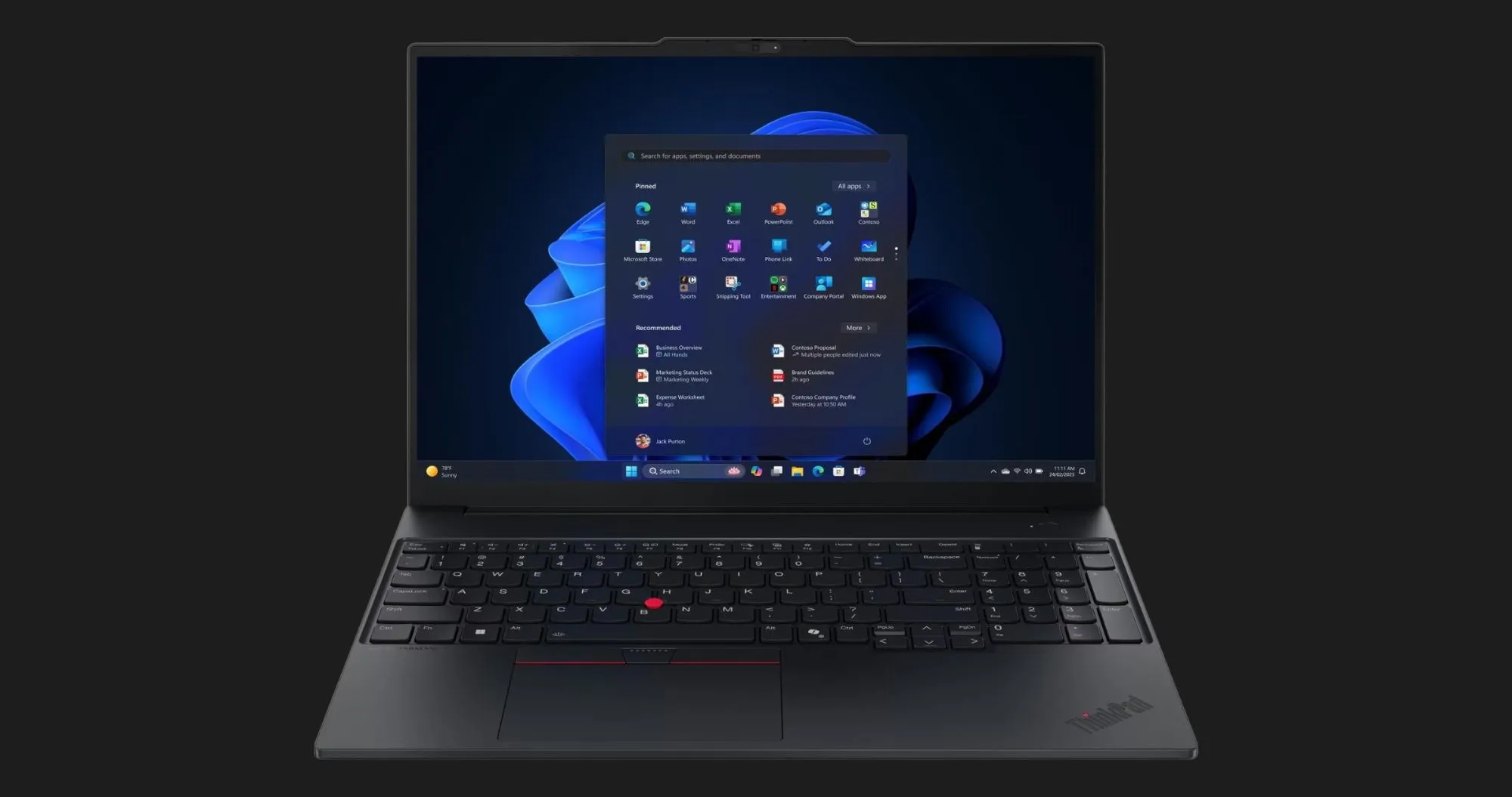 Ноутбук Lenovo ThinkPad E16 Gen 3 16" (Intel Core 7/16GB/1TB (SSD)/Iris Xe) (21TF0031FUS) (Standard)