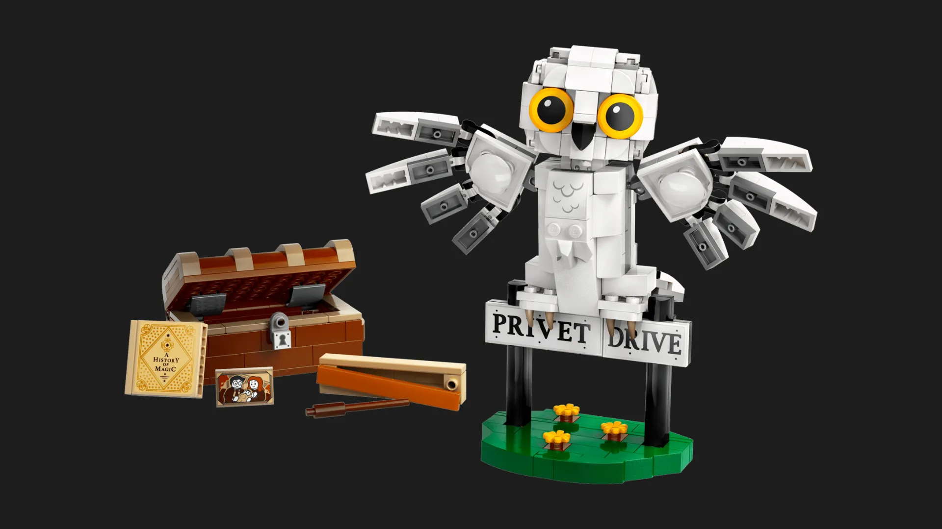 Конструктор LEGO Harry Potter Гедвига на Тисовой улице, 4 (76425)