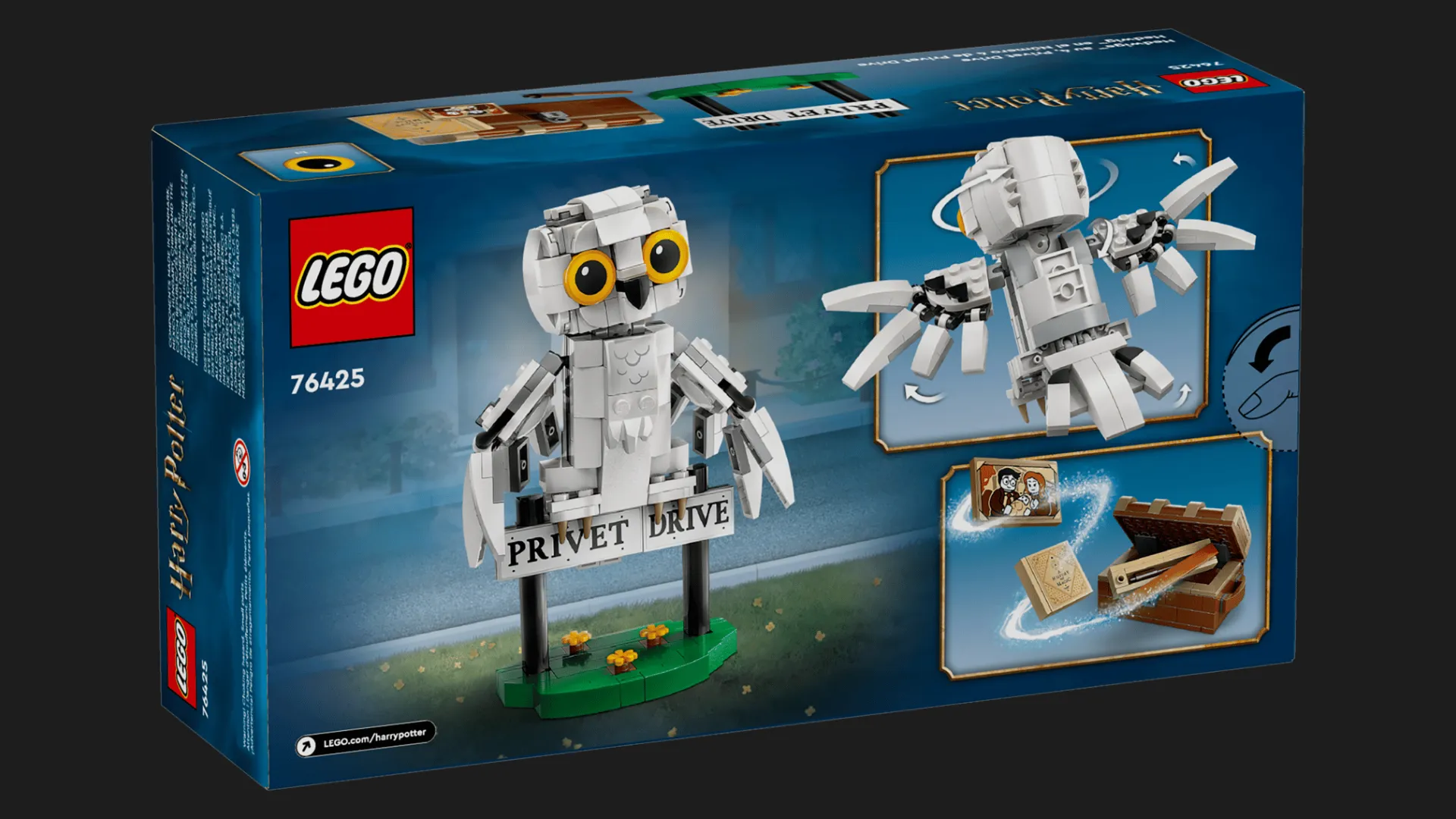 Конструктор LEGO Harry Potter Гедвига на Тисовой улице, 4 (76425)