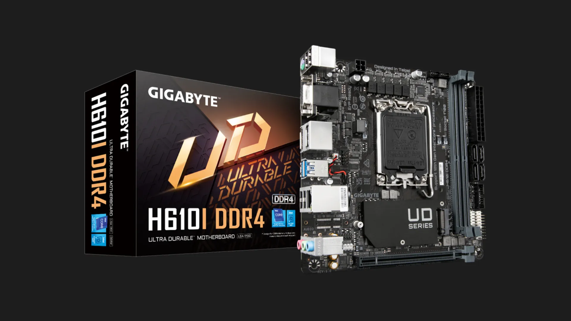 Материнская плата GIGABYTE H610I DDR4 (H610I_DDR4)
