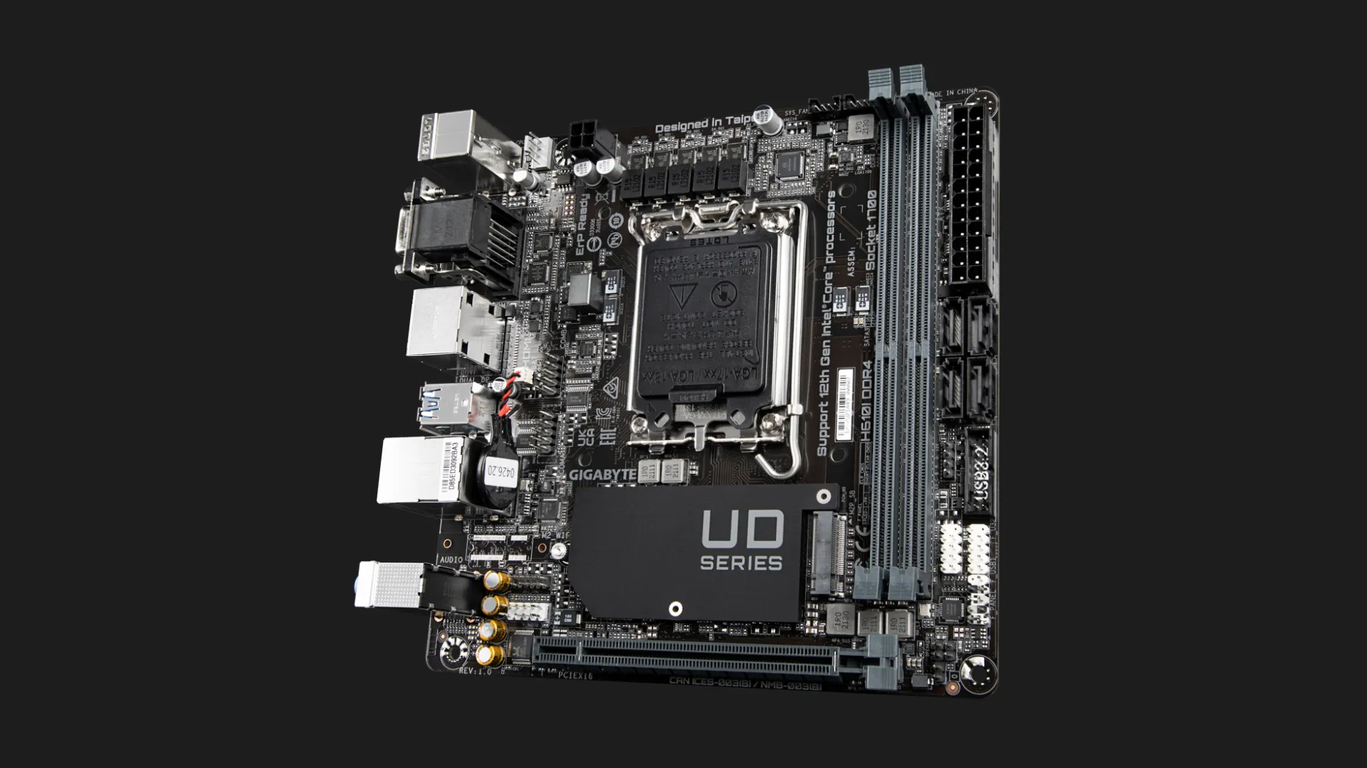 Материнская плата GIGABYTE H610I DDR4 (H610I_DDR4)