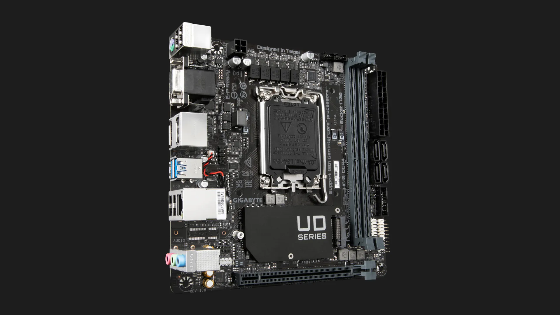 Материнская плата GIGABYTE H610I DDR4 (H610I_DDR4)