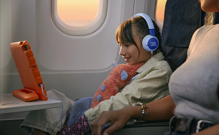 Навушники JBL Junior 320 (Blue) (JBLJR320BLU)