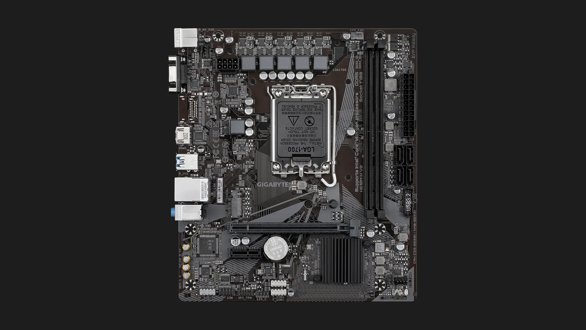Материнская плата GIGABYTE H610M H V2 (H610M_H_V2)