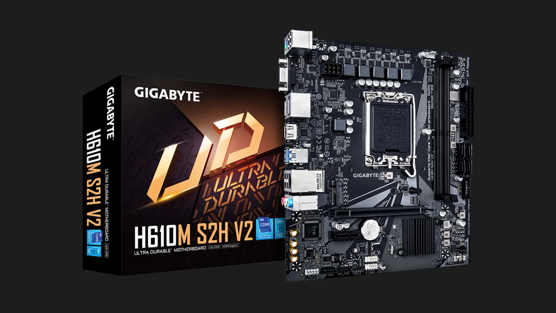 Материнская плата GIGABYTE H610M S2H V2 (H610M_S2H_V2)