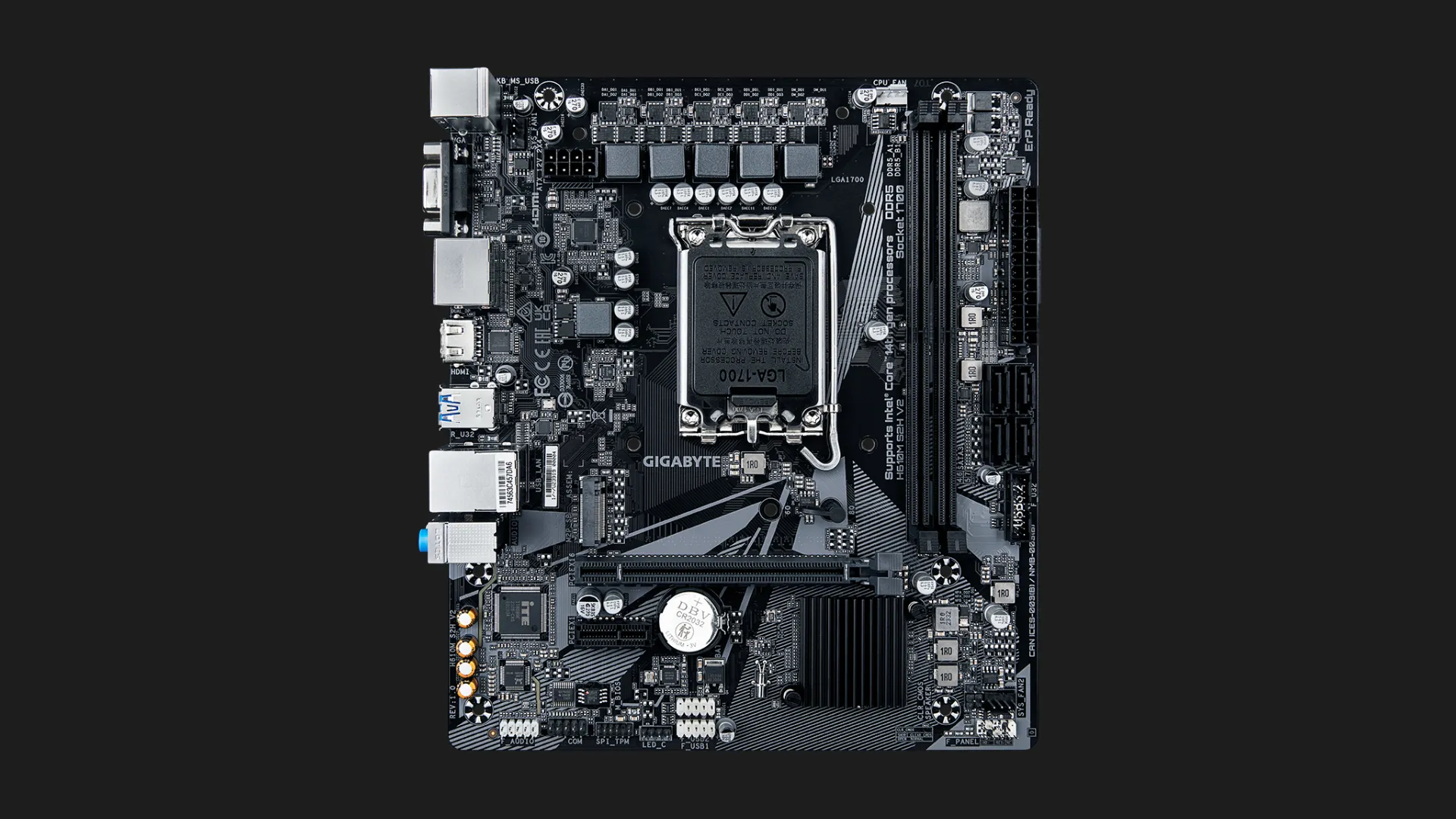 Материнская плата GIGABYTE H610M S2H V2 (H610M_S2H_V2)