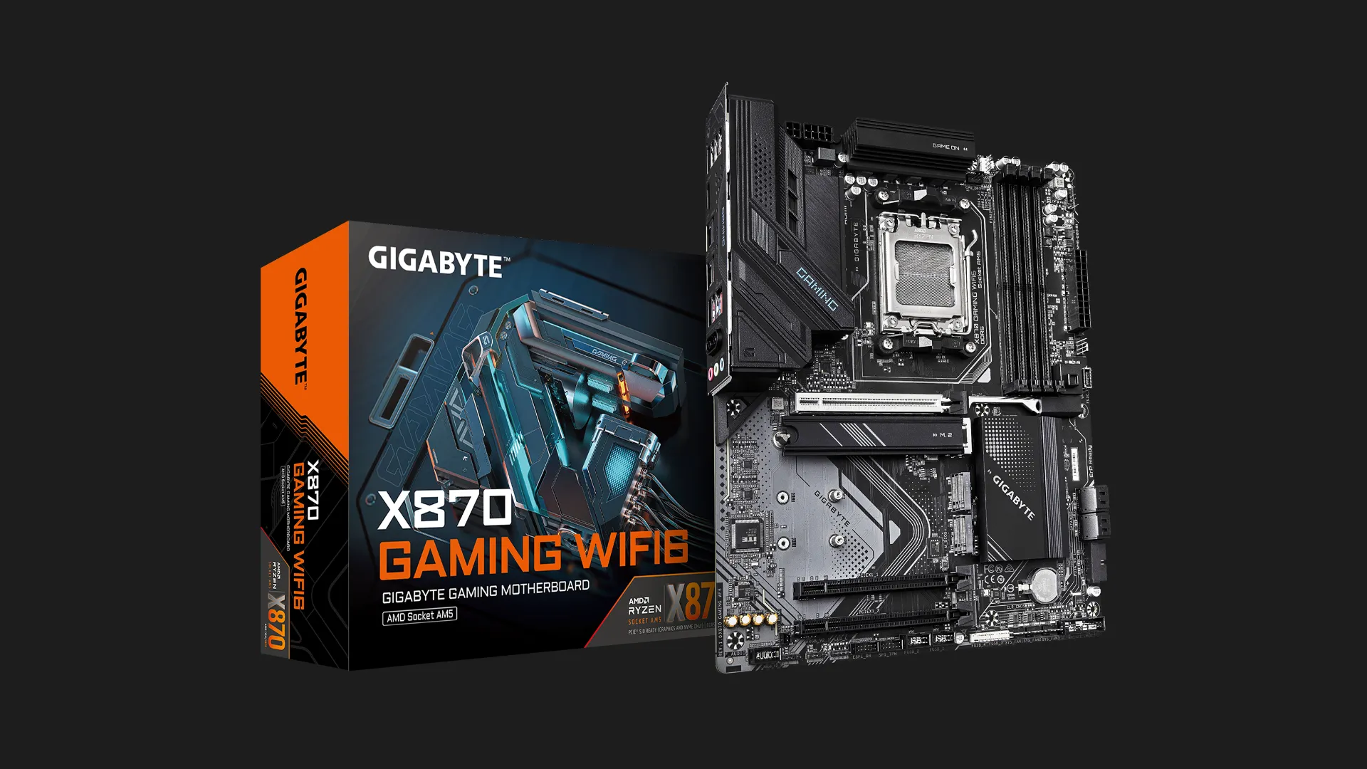 Материнская плата GIGABYTE X870 GAMING WF6 (X870_GAMING_WF6)