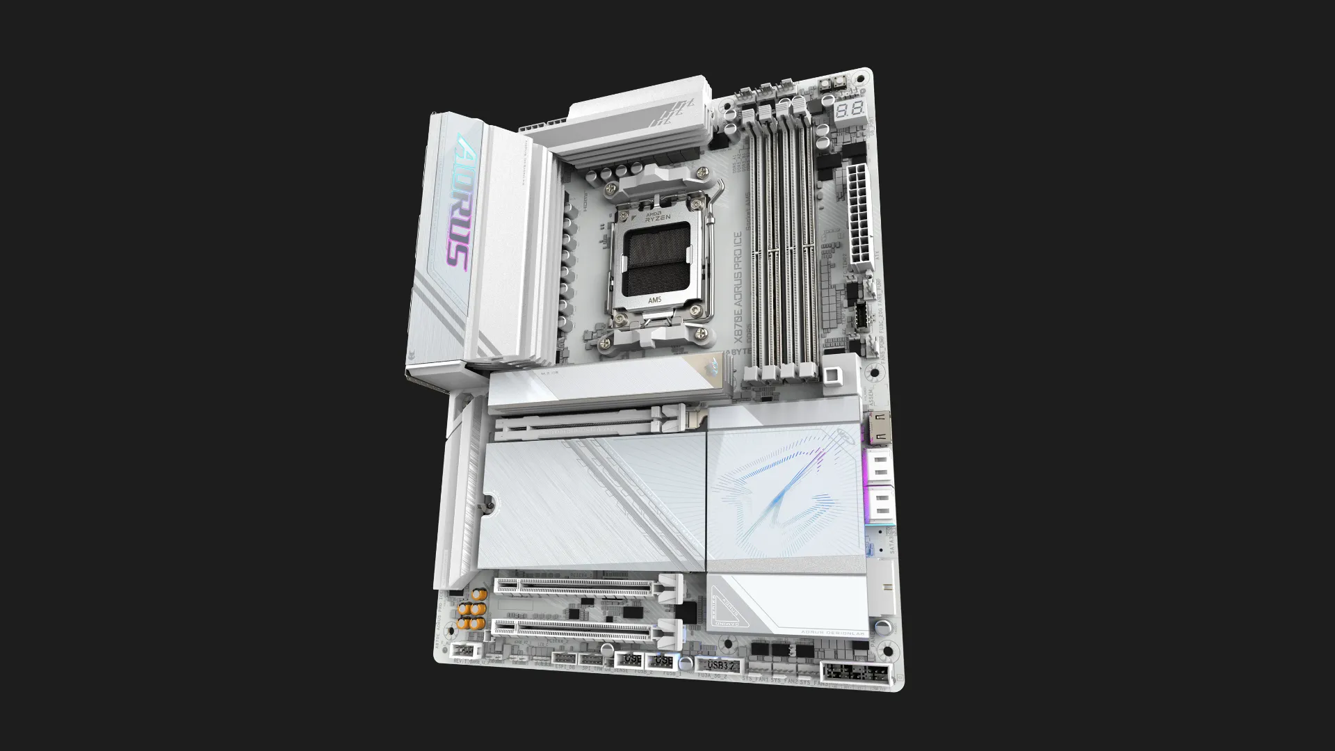 Материнская плата GIGABYTE X870E AORUS PRO ICE (X870E_AORUS_PRO_ICE)